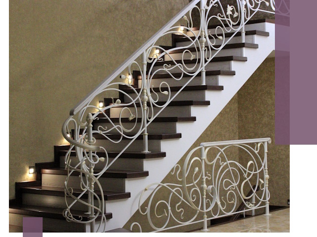 Кованые лестницы под ключ в Кинели — изготовление и монтаж
