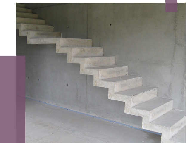 Бетонные лестницы в Кинели от 18848 руб. под ключ | ПРОЛЁТ-Кнл