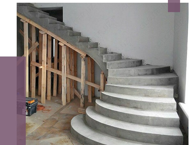 Изготовление бетонных лестниц под ключ в Кинели от 19867 руб. | ПРОЛЁТ-Кнл