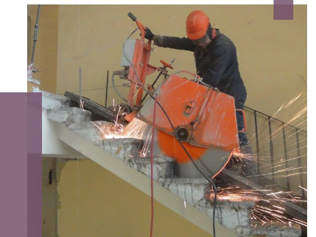 Демонтаж бетонных лестниц в Кинели от 4585 руб. за м2 | ПРОЛЁТ-Кнл