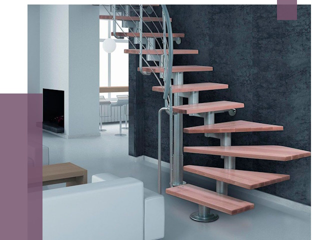 Модульные лестницы в Кинели от 16810 руб. — купить в ПРОЛЁТ-Кнл