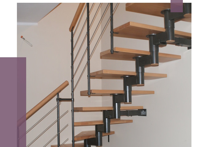 Изготовление модульных лестниц в Кинели от 11462 руб. 