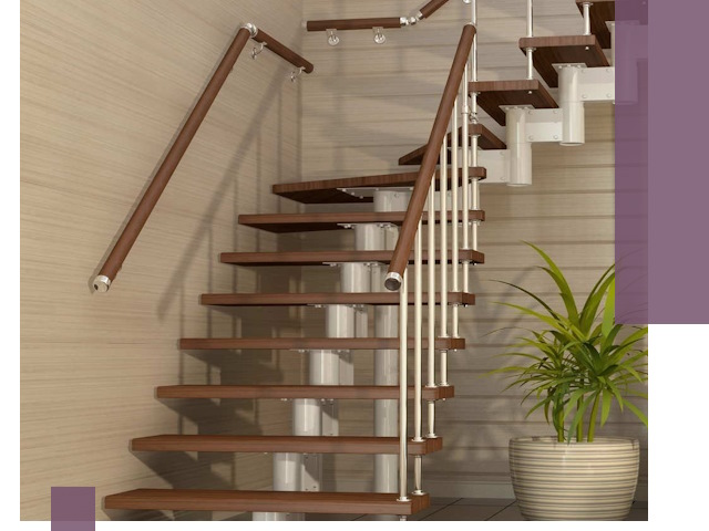 Изготовление модульных лестниц под ключ в Кинели