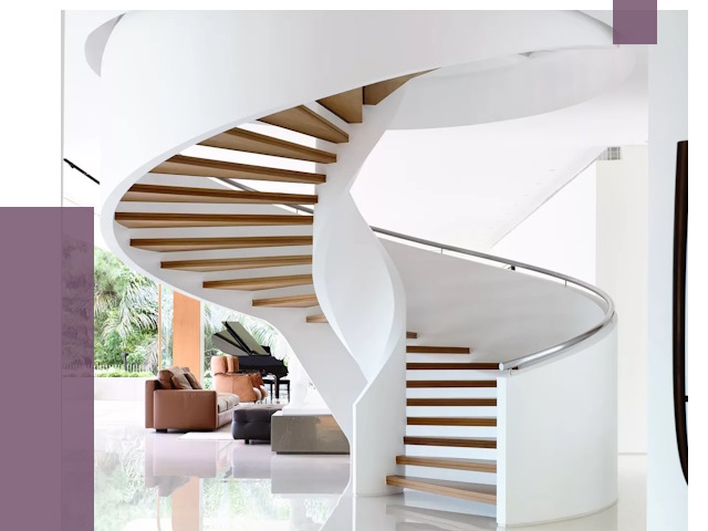 Винтовые лестницы в Кинели под ключ от 48393 руб. | ПРОЛЁТ-Кнл