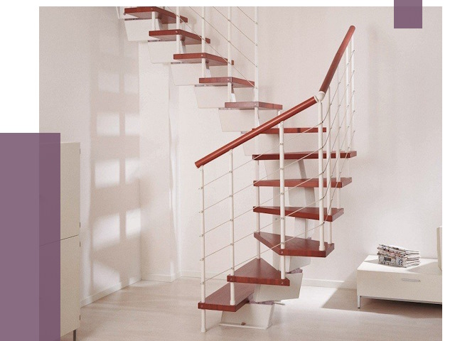 Изготовление лестниц на больцах в Кинели от 9679 руб. | ПРОЛЁТ-Кнл