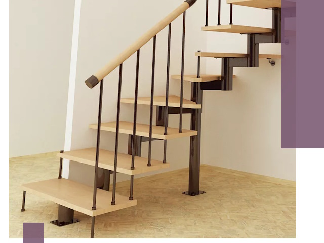 Монтаж лестниц на больцах в Кинели — быстро и надежно