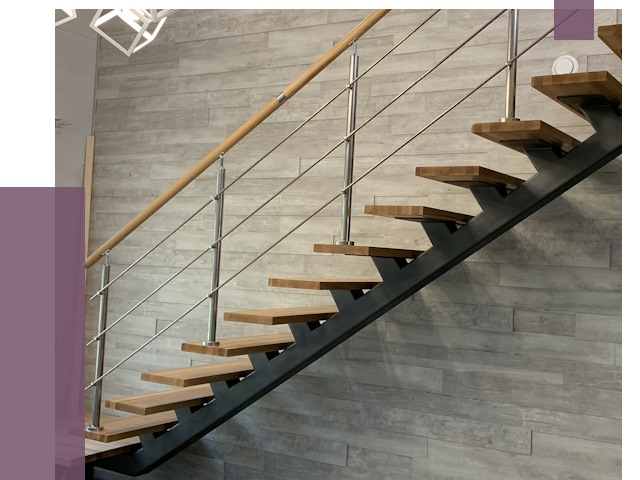 Изготовление лестниц на монокосоуре в Кинели от 75901 руб. 