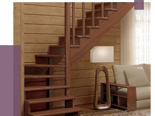 Лестницы эконом класса в Кинели от 18186 руб. бюджетные решения