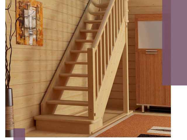 Лестницы эконом класса под ключ в Кинели — недорого и быстро