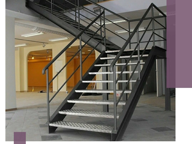 Лестницы для офиса в Кинели: изготовление, монтаж, демонтаж