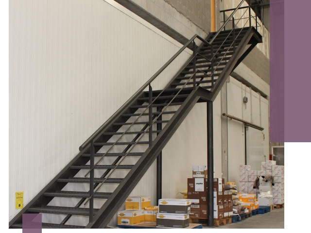 Лестницы для производства в Кинели — изготовление и монтаж