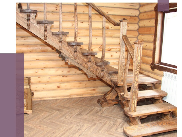 Лестницы в баню в Кинели от 19052 руб. — изготовление | ПРОЛЁТ-Кнл