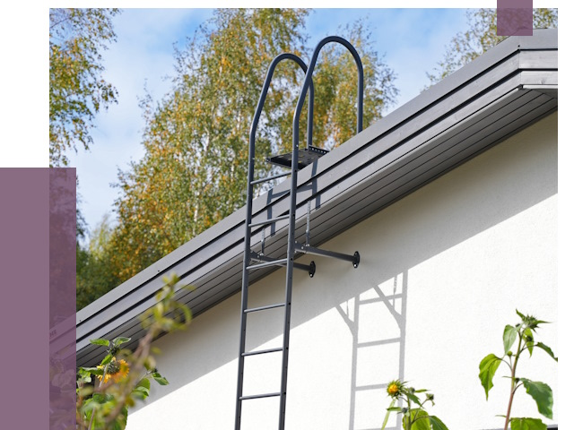 Лестницы на крышу в Кинели от 19052 руб. — монтаж и монтаж ПРОЛЁТ-Кнл