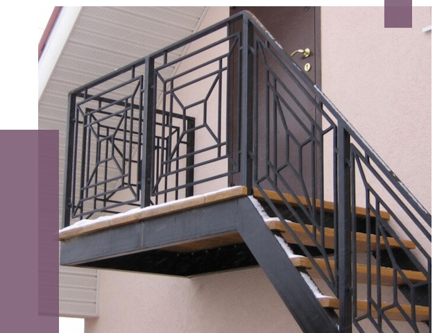 Металлические перила в Кинели от 4279 руб.  | ПРОЛЁТ-Кнл