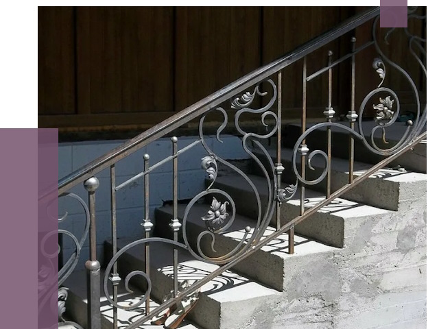 Кованые перила в Кинели от 8660 руб. под ключ — качество от ПРОЛЁТ-Кнл