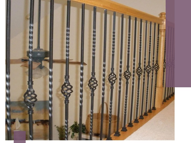 Изготовление и монтаж кованных перил в Кинели под ключ