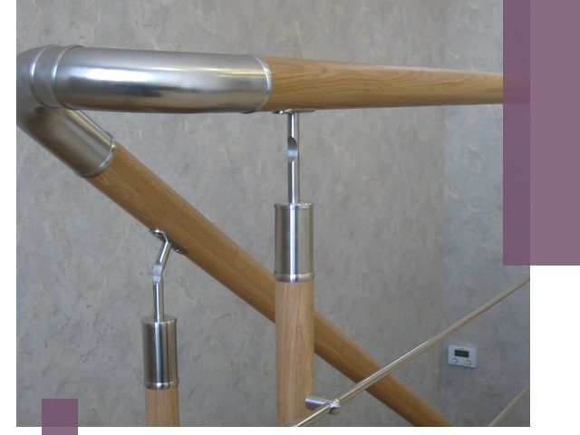 Комбинированные перила на заказ в Кинели — монтаж и производство