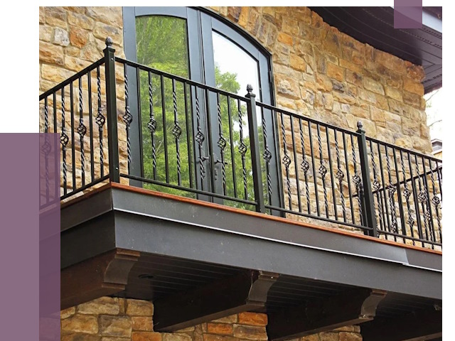 Балконные ограждения в Кинели от 7998 руб. — купить | ПРОЛЁТ-Кнл