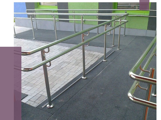 Ограждения пандусов в Кинели от 4330 руб. монтаж | ПРОЛЁТ-Кнл