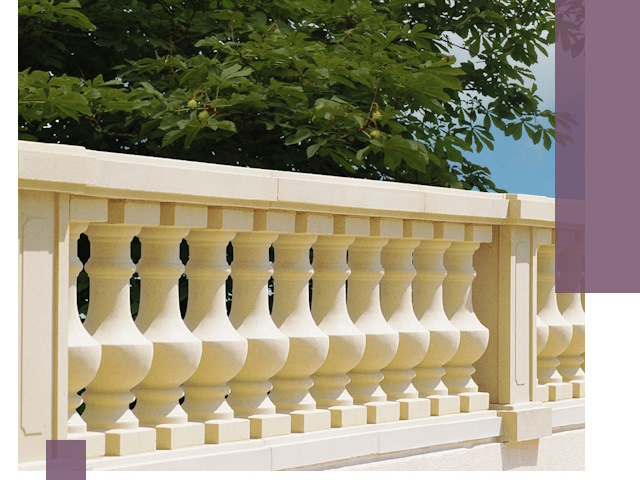 Установка балюстрады в Кинели: изготовление и монтаж под ключ