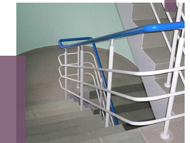 Перила в подъезде в Кинели — установка и замена от 7386 руб. | ПРОЛЁТ-Кнл