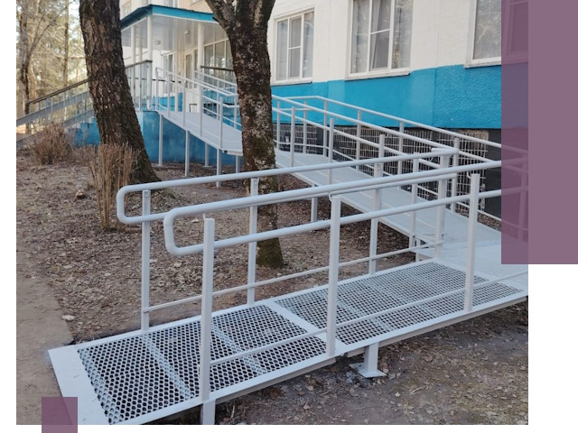 Пандусы под ключ в Кинели: изготовление, монтаж и демонтаж