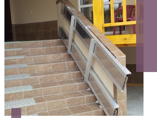 Откидные пандусы под ключ в Кинели — монтаж и демонтаж