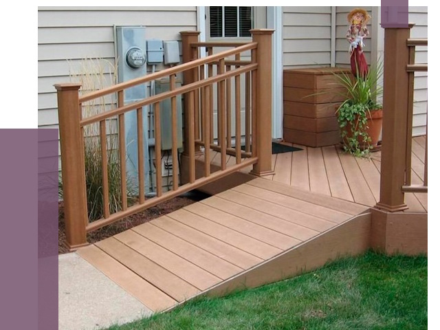 Пандус на крыльцо в Кинели под ключ от 7743 руб. 