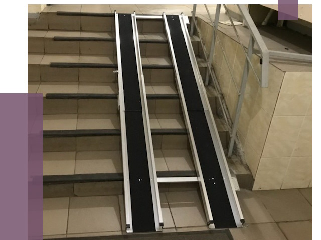 Установка пандуса в подъезд в Кинели от 7947 руб. под ключ | ПРОЛЁТ-Кнл