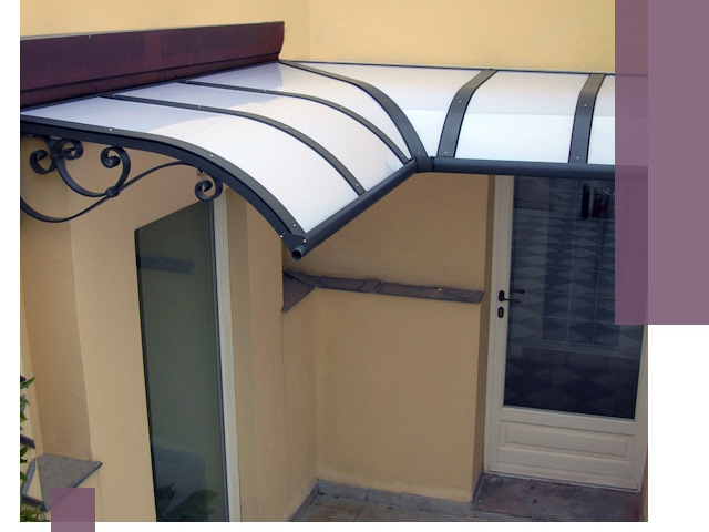 Монтаж козырьков любой сложности в Кинели под ключ