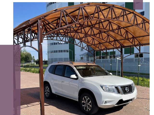 Недорогие навесы в Кинели от 42790 руб.  | ПРОЛЁТ-Кнл