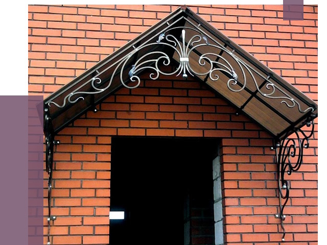 Металлические козырьки в Кинели от 10646 руб. 