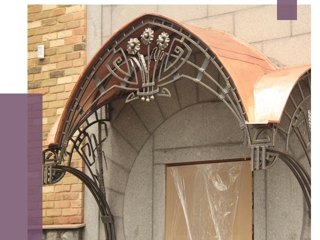 Арочные козырьки в Кинели от 14518 руб. 