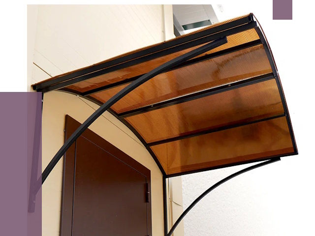 Недорогие козырьки в Кинели от 7559 руб.  | ПРОЛЁТ-Кнл