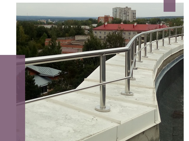 Парапеты и ограждения кровли в Кинели от 4941 руб. 