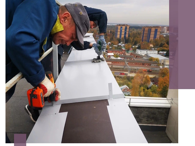 Монтаж парапетов в Кинели — установка прочных металлических ограждений