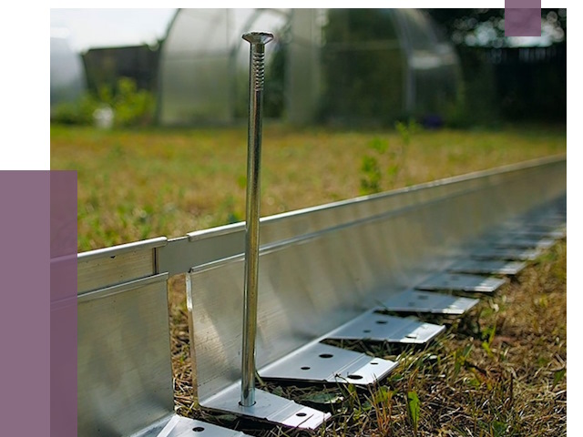 Металлические бордюры для газона в Кинели от 4279 руб. | ПРОЛЁТ-Кнл