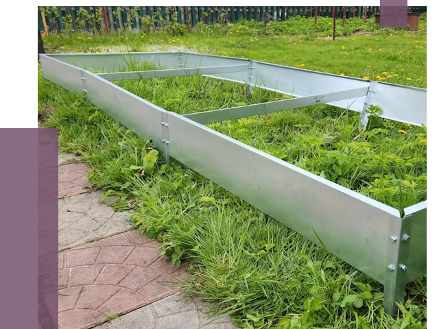 Металлические бордюры для грядок в Кинели от 1783 руб. 