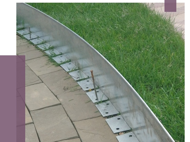 Металлические бордюры для тротуаров в Кинели от 8660 руб.