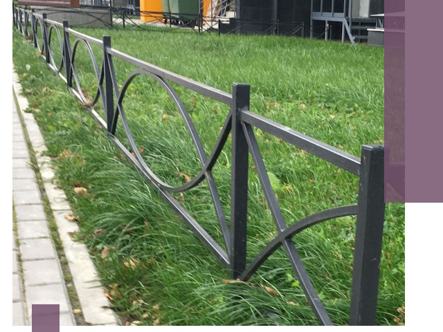 Газонные ограждения из металла в Кинели — монтаж и продажа