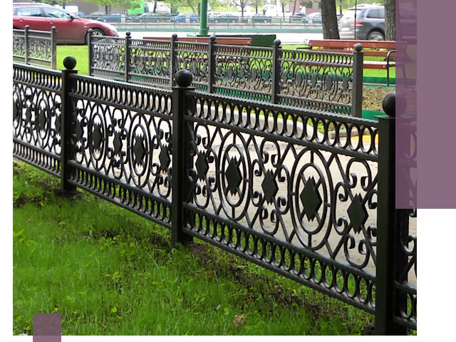 Секционные газонные ограждения под ключ в Кинели